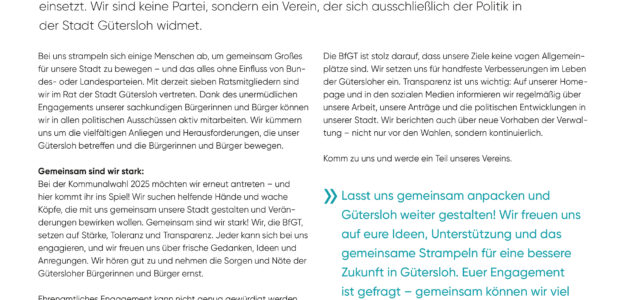 BfGT strampelt für die Stadt (Mai 2025)