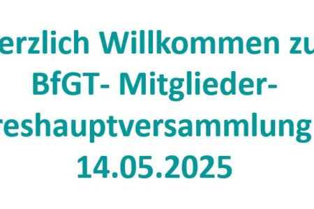 am 14-05-2025 fand die ordentliche Mitglieder-Jahreshauptversammlung statt