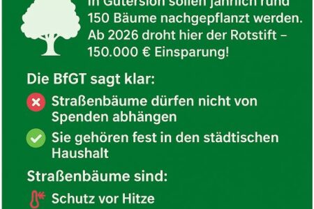 Bäume in der Stadt sind Pflicht und keine Kür