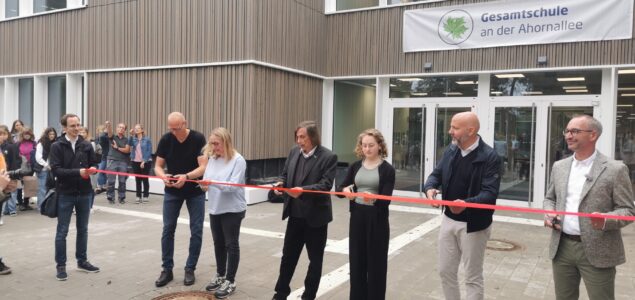 07.08.2023 Offizielle Eröffnung der Gesamtschule an der Ahornallee.