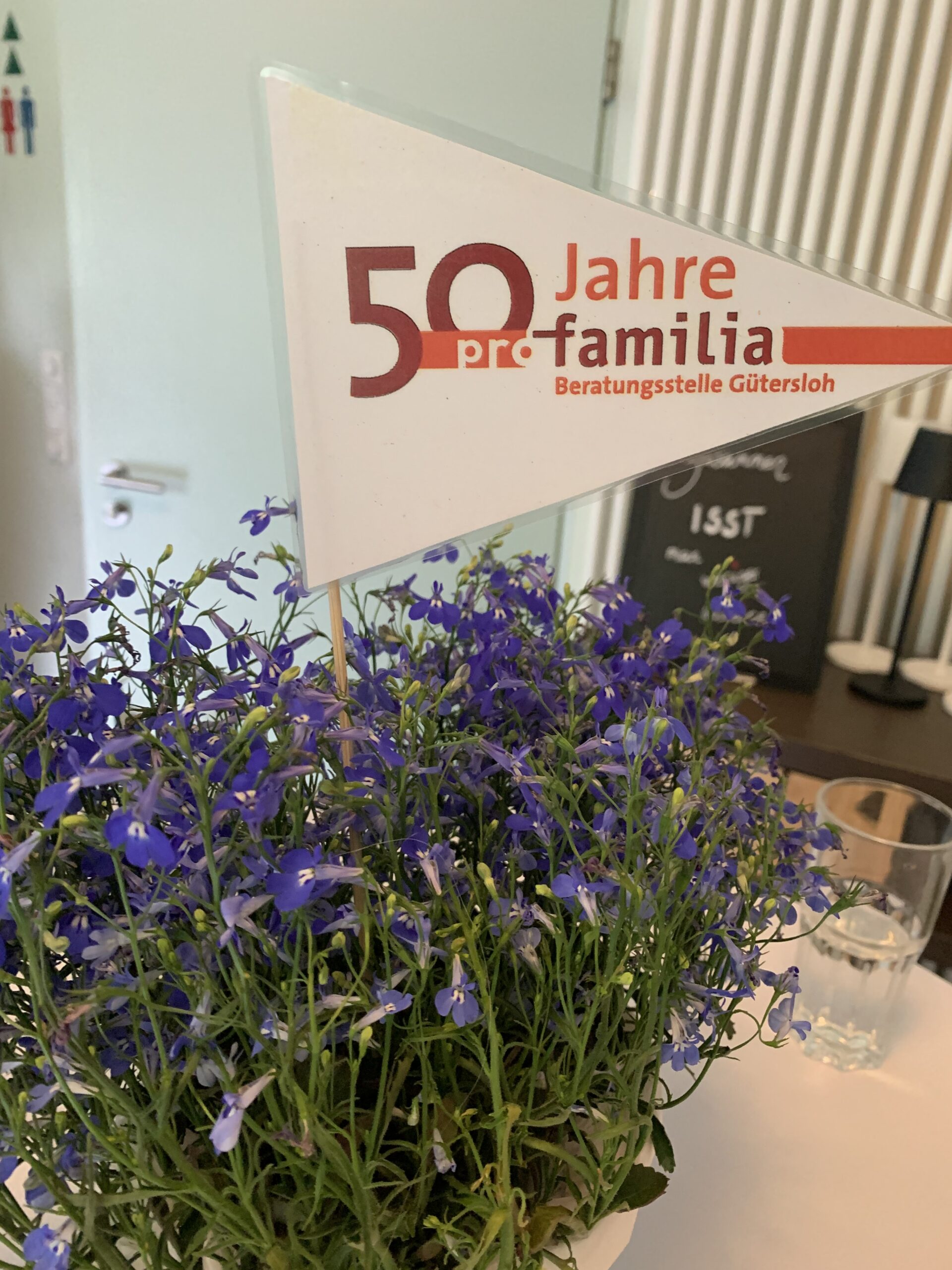 BfGT gratuliert zu 50Jahren ProFamilia