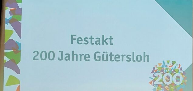 Jubiläumsfeier 200 Jahre Stadt GT