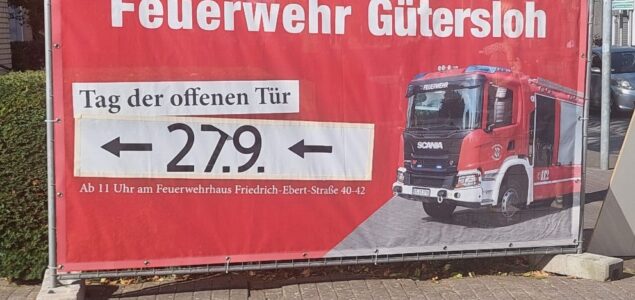 BfGT besucht Feuerwehr am Tag der offenen Tür